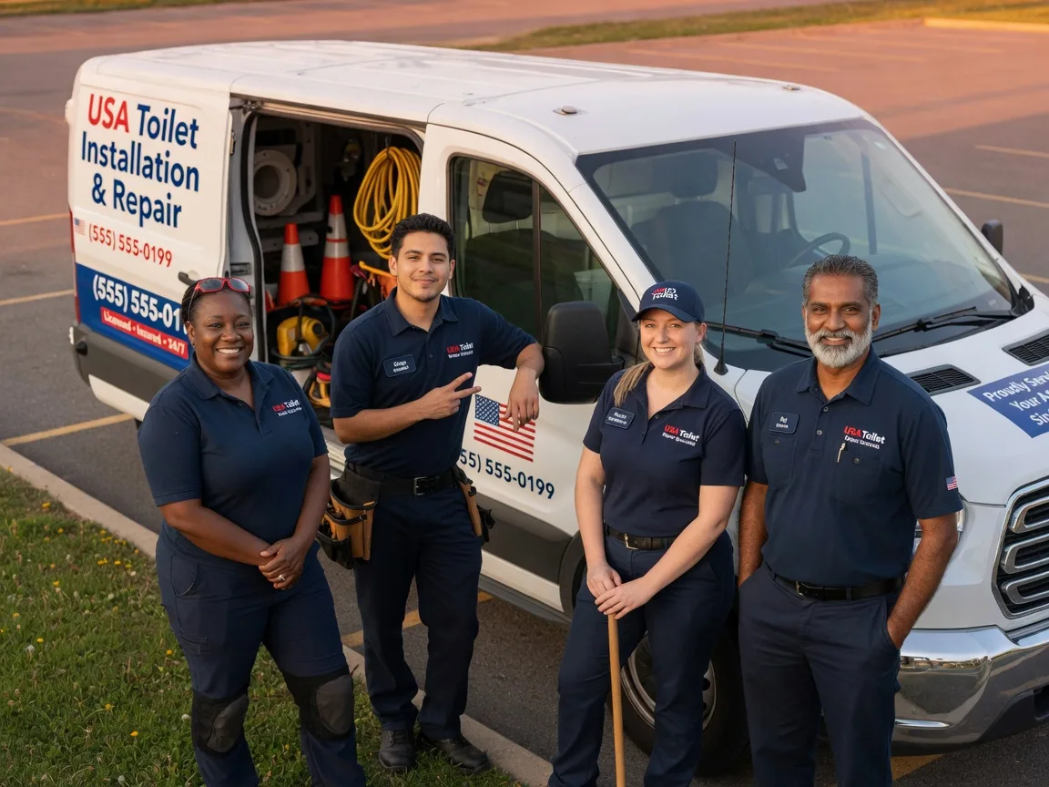 Toilet Installation company in Robertsville, OH